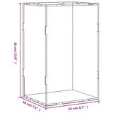 Display Box Transparent 22x18x35 cm Acrylic