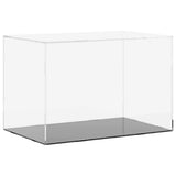 Display Box Transparent 56x36x37 cm Acrylic - Front View
