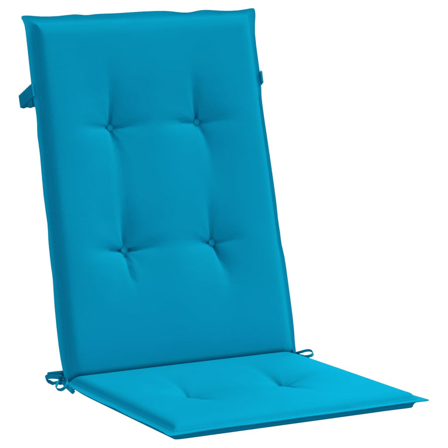 Reclining Folding Chairs with Cushions 2 pcs Solid Wood Teak