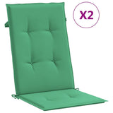 Reclining Garden Chairs with Cushions 2 pcs Solid Wood Teak