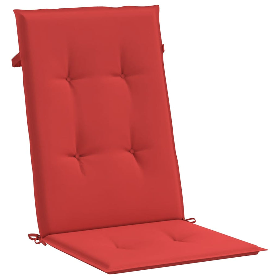 Reclining Folding Chairs with Cushions 2 pcs Solid Wood Teak