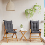 Reclining Folding Chairs with Cushions 2 pcs Solid Wood Teak