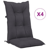 Reclining Garden Chairs with Cushions 4 pcs Solid Wood Teak - Extra Image
