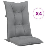 Reclining Folding Chairs with Cushions 4 pcs Solid Wood Teak - Extra Image