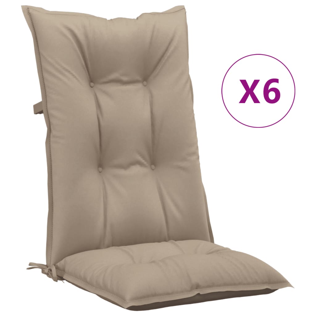 Reclining Folding Chairs with Cushions 6 pcs Solid Wood Teak