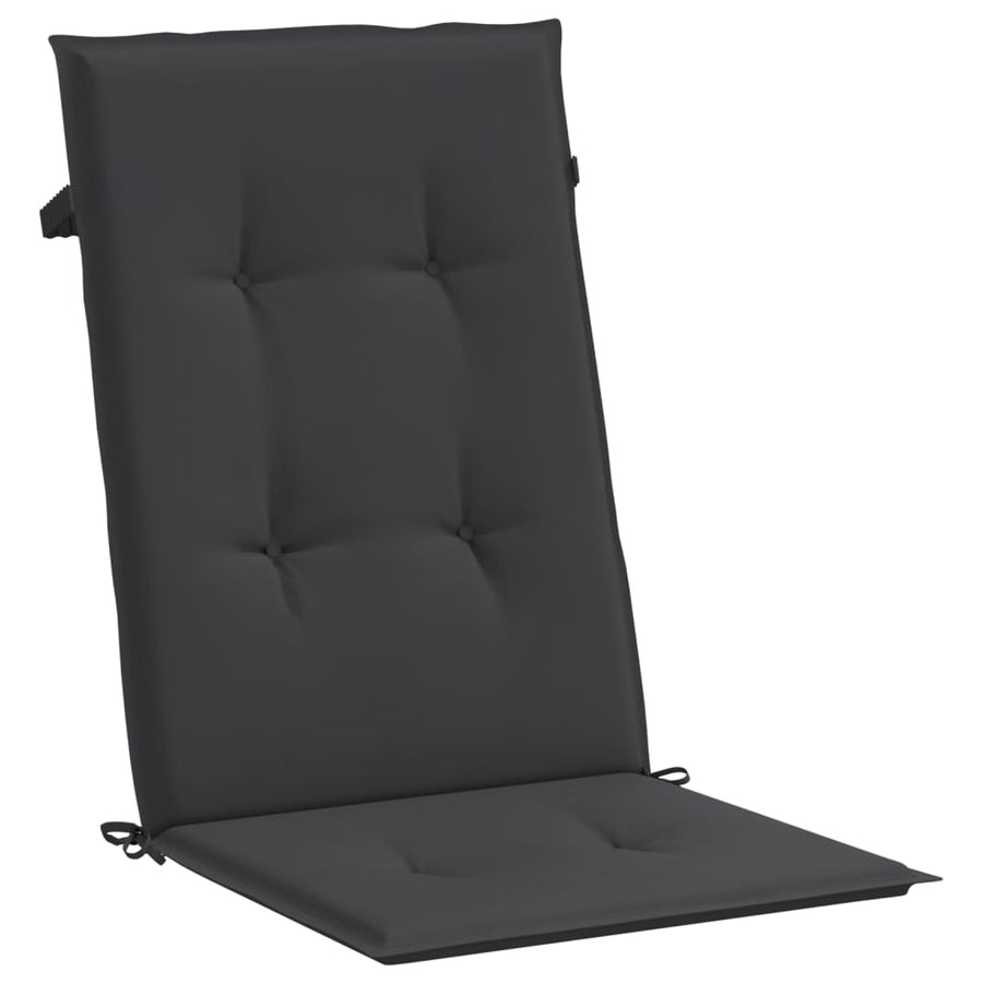 Reclining Folding Chairs with Cushions 8 pcs Solid Wood Teak