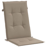 Reclining Garden Chairs with Cushions 8 pcs Solid Wood Teak - Extra Image