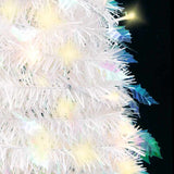 Artificial Christmas Tree Pop-up 100 LEDs White 150 cm - Top-Down View