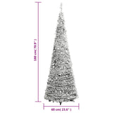 Artificial Christmas Tree Pop-up Flocked Snow 150 LEDs 180 cm - Extra Image