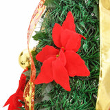 Artificial Christmas Tree Pop-up 50 LEDs Green 120 cm - Rear View