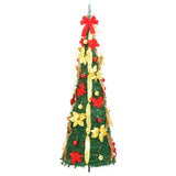 Artificial Christmas Tree Pop-up 150 LEDs Green 180 cm - 45-Degree Angle