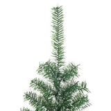 Artificial Christmas Tree with Flocked Snow Green 120 cm - Side View