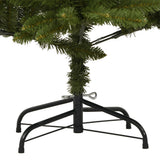 Artificial Hinged Christmas Tree with Stand Green 180 cm