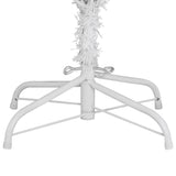 Artificial Hinged Christmas Tree with Stand White 180 cm - 45-Degree Angle