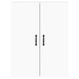 Wall Mounted Cabinets 2 pcs White Engineered Wood
