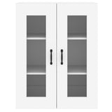 Wall Mounted Cabinets 2 pcs White Engineered Wood