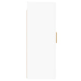 Wall Mounted Cabinets 2 pcs White Engineered Wood