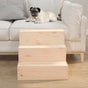 Pet Stair 40x37.5x35 cm Solid Wood Pine