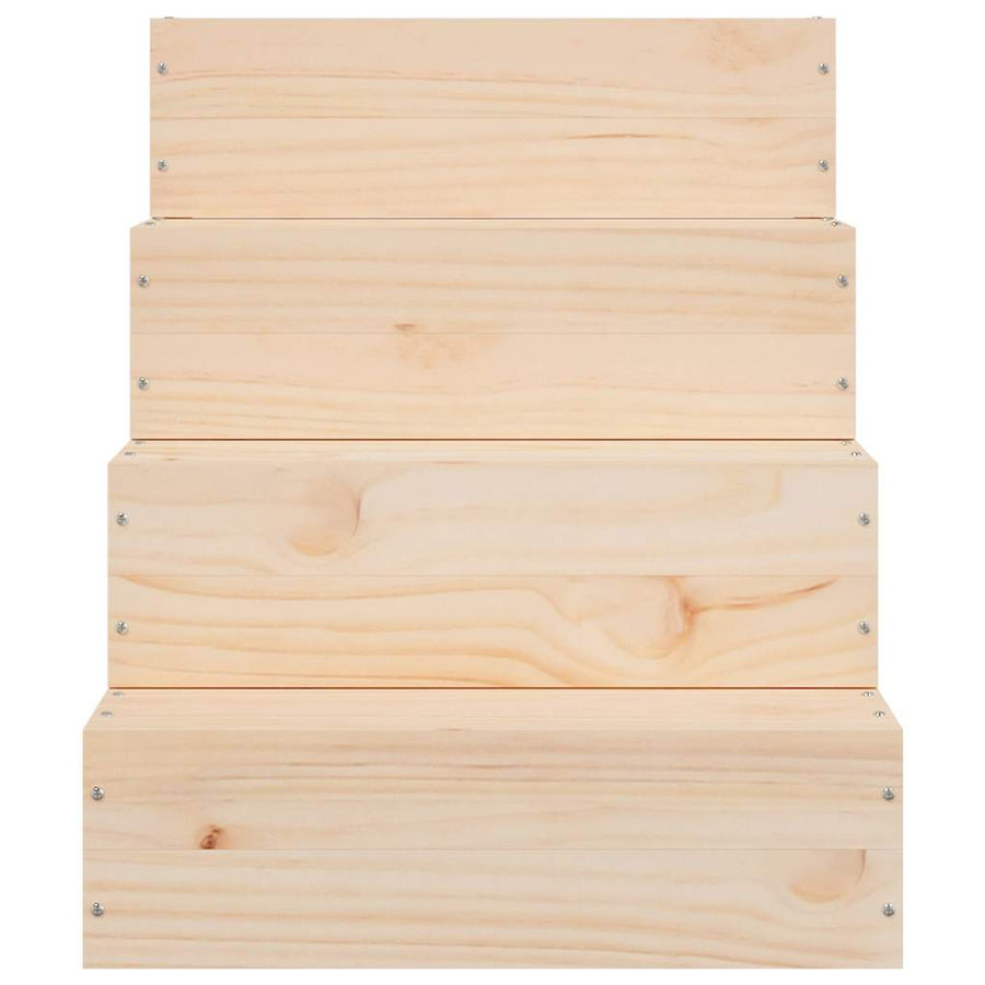 Pet Stair 40x49x47 cm Solid Wood Pine