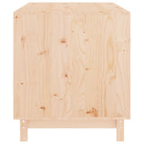 Dog House 90x60x67 cm Solid Wood Pine - Rear View