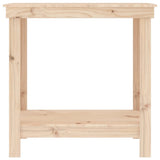 Work Bench 80x50x80 cm Solid Wood Pine - 45-Degree Angle