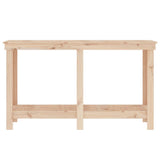 Work Bench 140x50x80 cm Solid Wood Pine