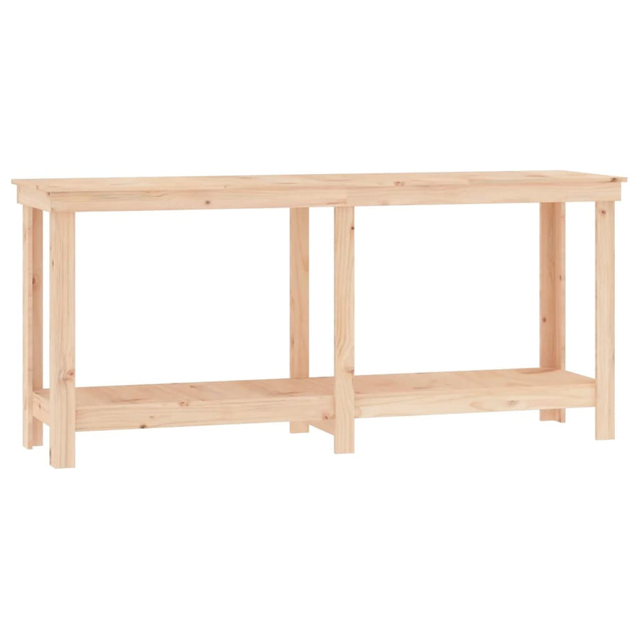 Work Bench 180x50x80 cm Solid Wood Pine