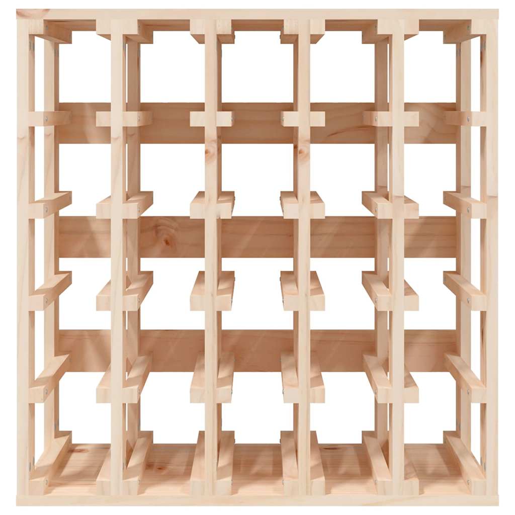Wine Rack 58.5x33x60.5 cm Solid Wood Pine