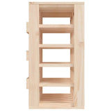 Wine Rack 58.5x33x60.5 cm Solid Wood Pine - Rear View