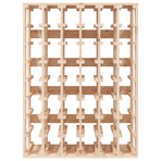 Wine Rack 70x33x94 cm Solid Wood Pine