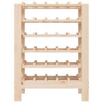 Wine Rack 61.5x30x82 cm Solid Wood Pine