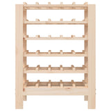 Wine Rack 61.5x30x82 cm Solid Wood Pine - 45-Degree Angle