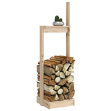 Log Holder 33.5x30x110 cm Solid Wood Pine - Top-Down View