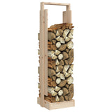 Log Holder 33.5x30x110 cm Solid Wood Pine - Top-Down View