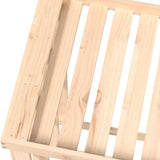 Outdoor Log Holder 108x52x106 cm Solid Wood Pine