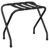Luggage Rack Black 56x40x49 cm - Front View