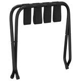 Luggage Rack Black 56x40x49 cm - 45-Degree Angle
