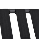 Luggage Rack Black 56x40x49 cm - Rear View
