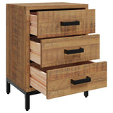 Bedside Cabinets 2 pcs 40x30x55 cm Solid Wood Pine - Top-Down View