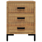 Bedside Cabinets 2 pcs 40x30x55 cm Solid Wood Pine