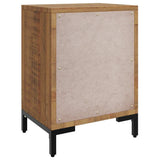 Bedside Cabinets 2 pcs 40x30x55 cm Solid Wood Pine - Close-Up Angle