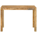 Dining Table 110x55x76 cm Solid Wood Mango - Front View