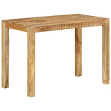 Dining Table 110x55x76 cm Solid Wood Mango - Extra Image