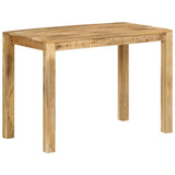Dining Table 110x55x76 cm Solid Wood Mango - Extra Image