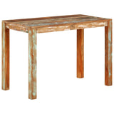 Dining Table 110x55x76 cm Solid Wood Reclaimed - Extra Image