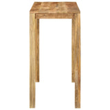 Bar Table 112x55x108 cm Solid Wood Mango - Side View