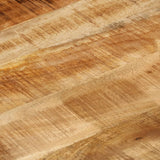 Bar Table 112x55x108 cm Solid Wood Mango - Close-Up Angle