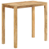 Bar Table 112x55x108 cm Solid Wood Mango - Extra Image