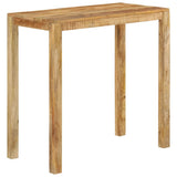 Bar Table 112x55x108 cm Solid Wood Mango - Extra Image