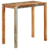 Bar Table 112x55x108 cm Solid Wood Reclaimed - Extra Image